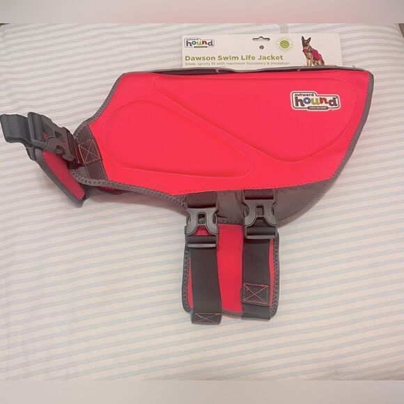 OUTWARD HOUND Dawson Swim Life Jacket; Size XL   85-100 lbs/Girth 33-44 inches! - Picture 2 of 6